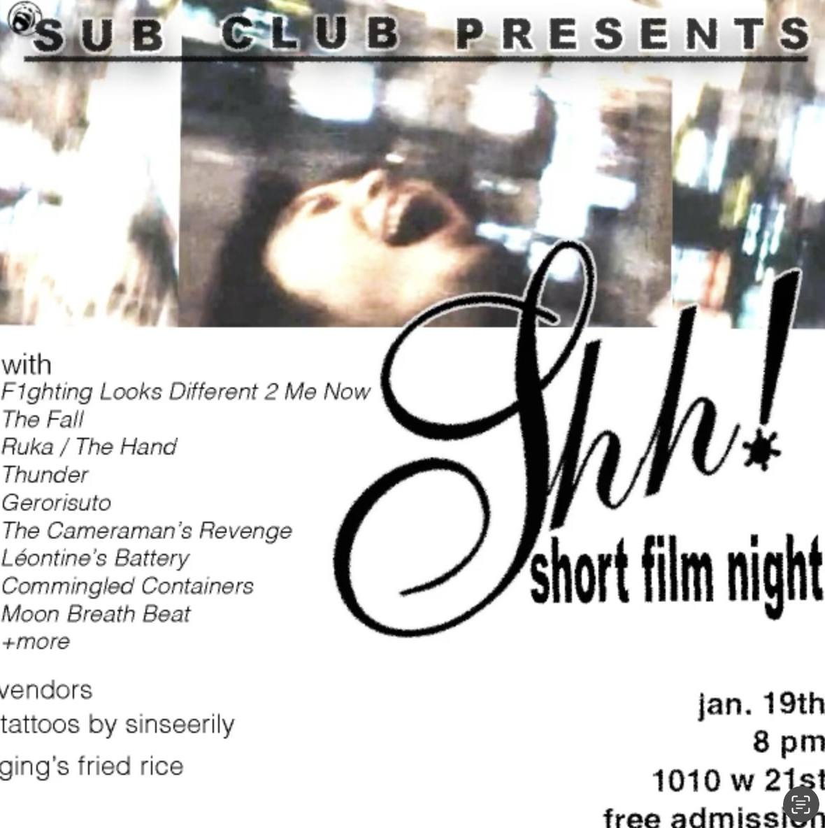 Shhh! Screening